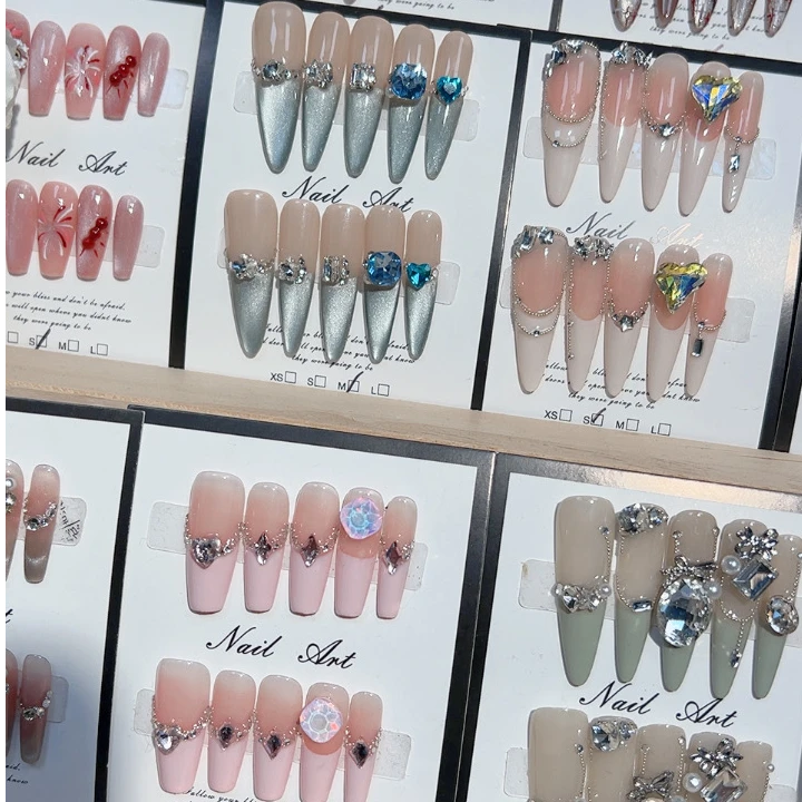 【直播过款链接】纯手工穿戴甲  下单备注编码