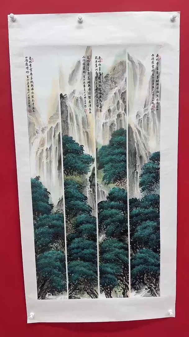 国画作家陆远华纯手绘国画