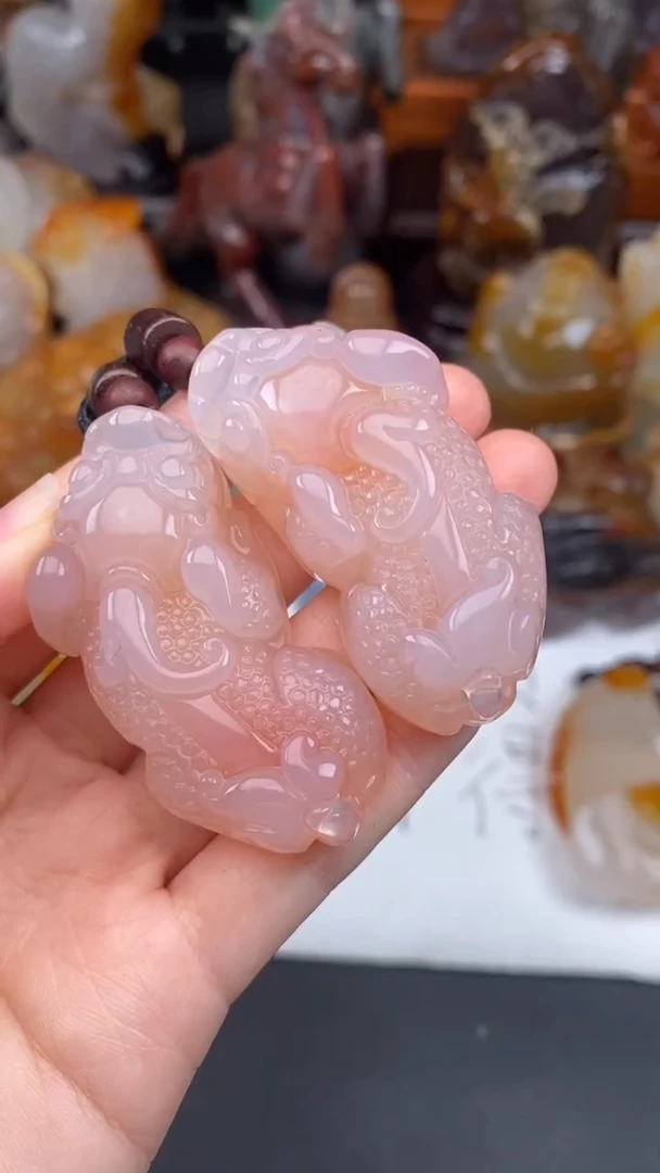 玛瑙/玉髓颈饰未镶嵌顺**水AA