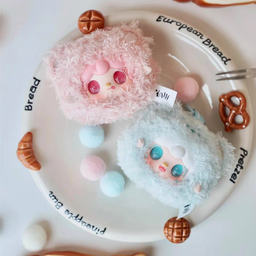 【拆盒】氧氧yooki九代毛绒团一团小熊盲盒挂件