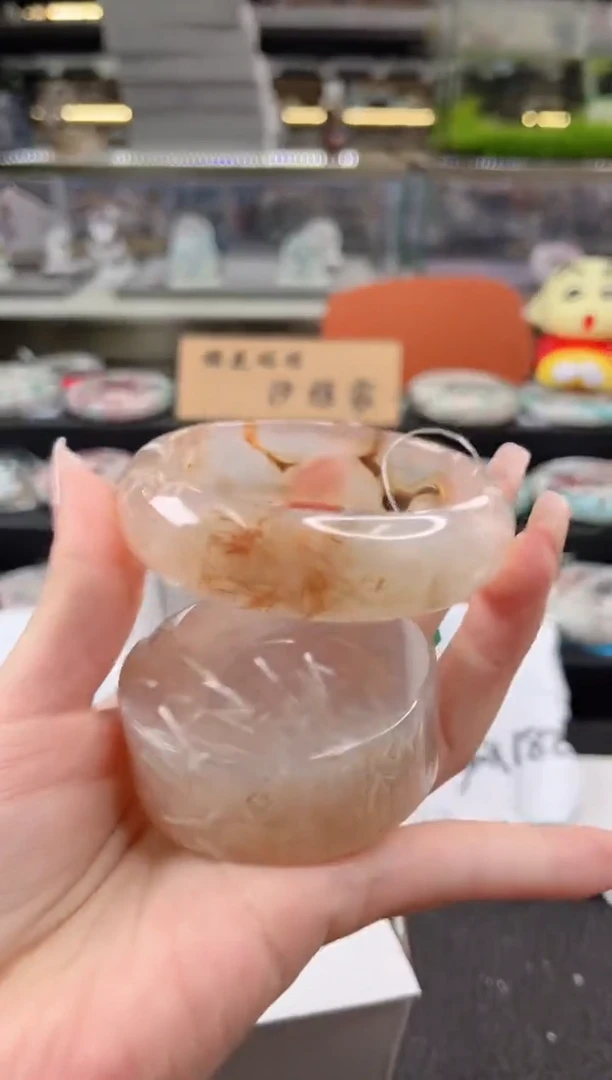 未镶嵌手镯石英质玉60圈口 （赠品镯心）65220525