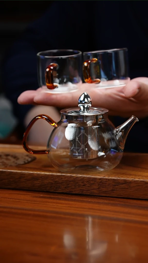 明信唐B-03唬迫小壶+佰享杯两只装唬迫