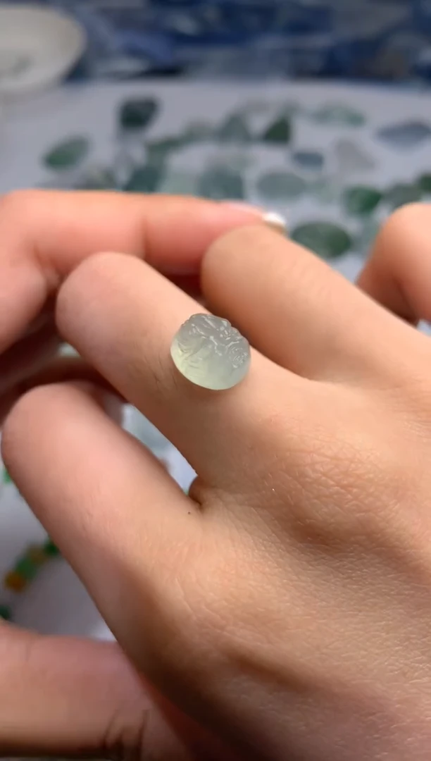 未镶嵌定制翡翠毛货