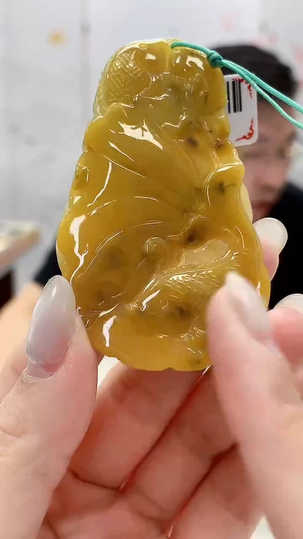 定制翡翠未镶嵌5124lr-毛货挂件131