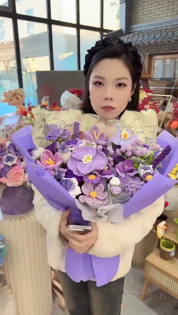 非遗手工定制花束，孤品清仓！