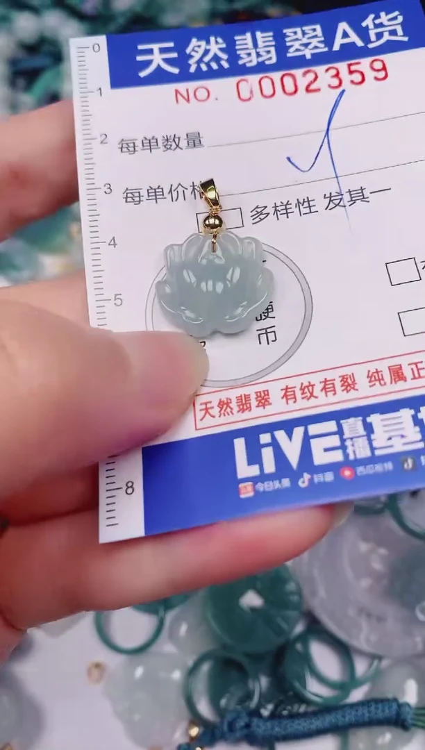 颈饰未镶嵌翡翠00002359