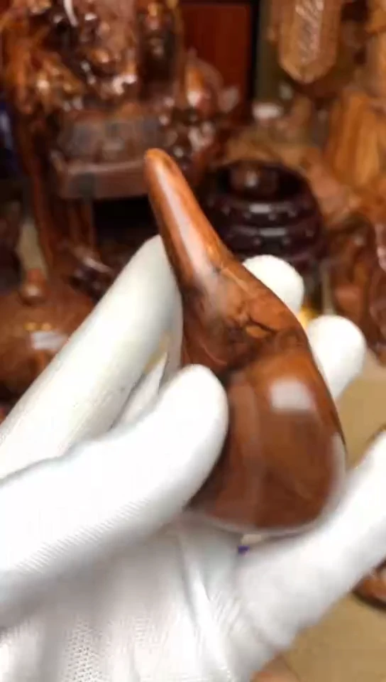 其他黄花梨/降香黄檀小***.海黄手把件