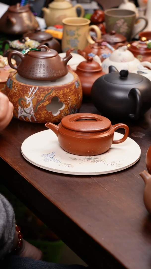 【闪购商品】紫砂壶紫砂壶朱泥