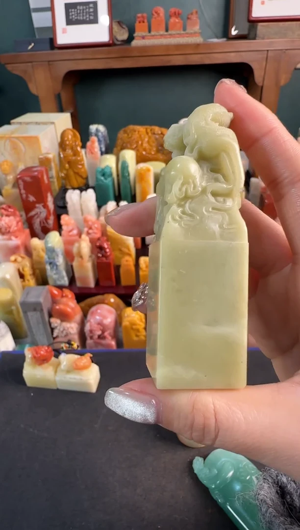 【闪购商品】青田石印石4654编号编号