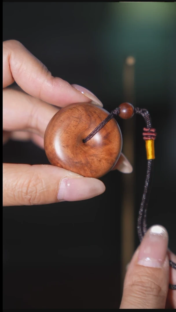 黄花梨/降香黄檀其他海南黄花梨平安扣