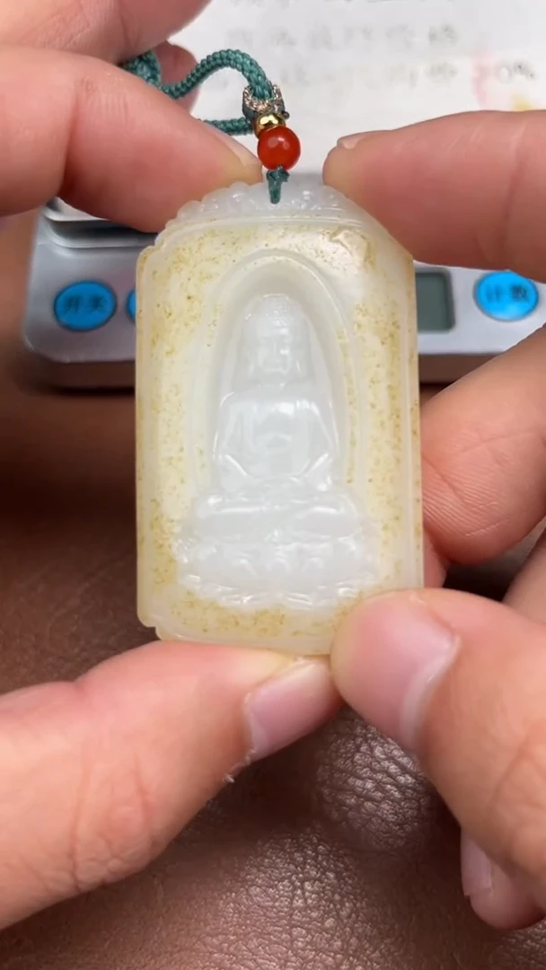 颈饰未镶嵌和田玉雨***83123