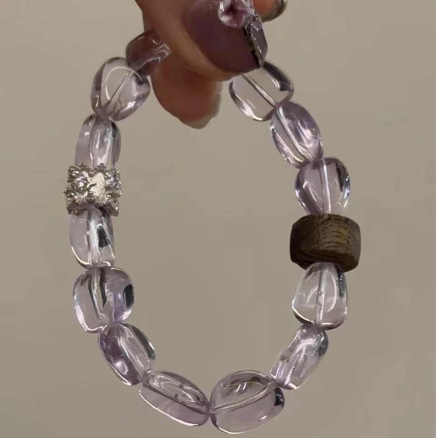 月球来信 沉香216海南沉香莺歌绿玻利维亚随行手串(有冰片)定制