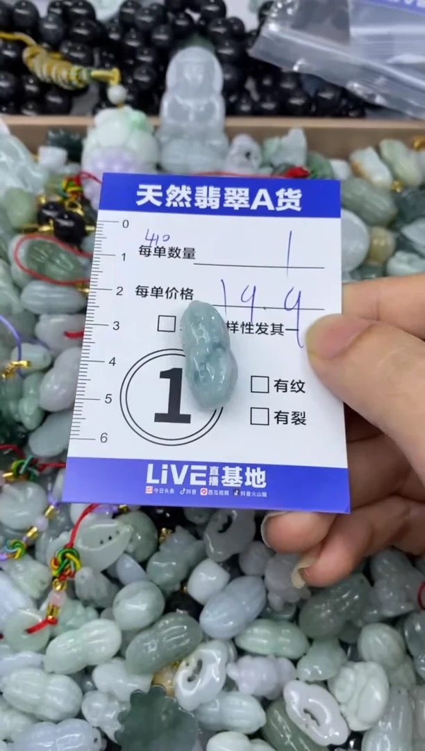 颈饰未镶嵌翡翠天然翡翠A货批量多样性发一件