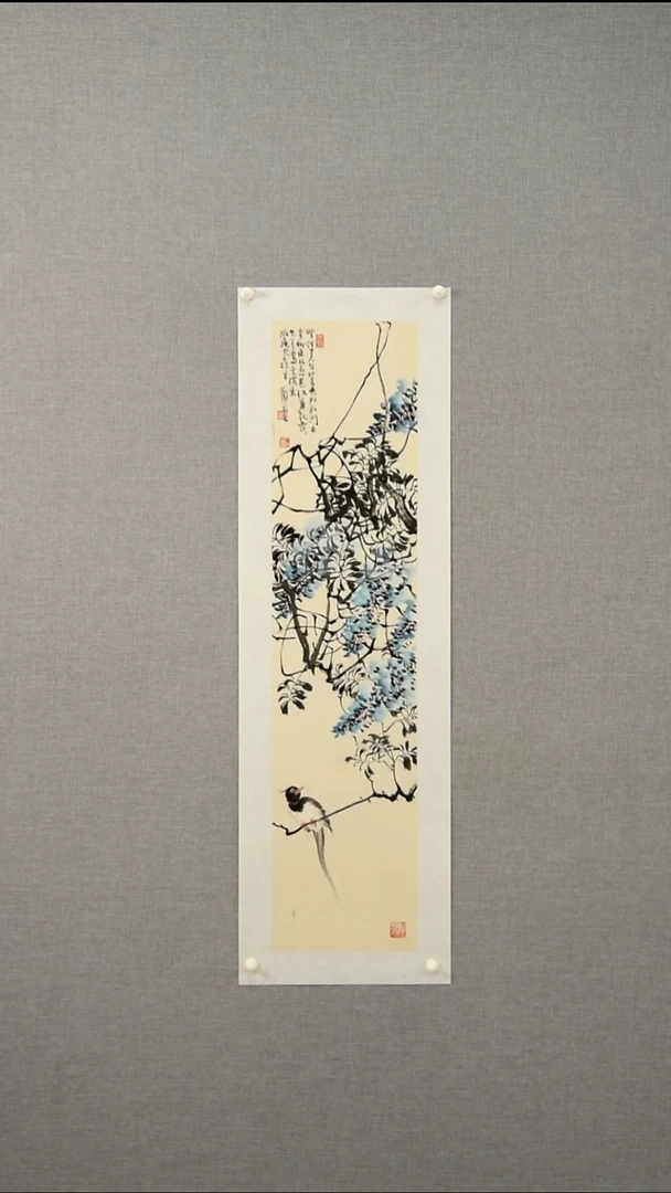 国画朱老师-花鸟-两平尺-15