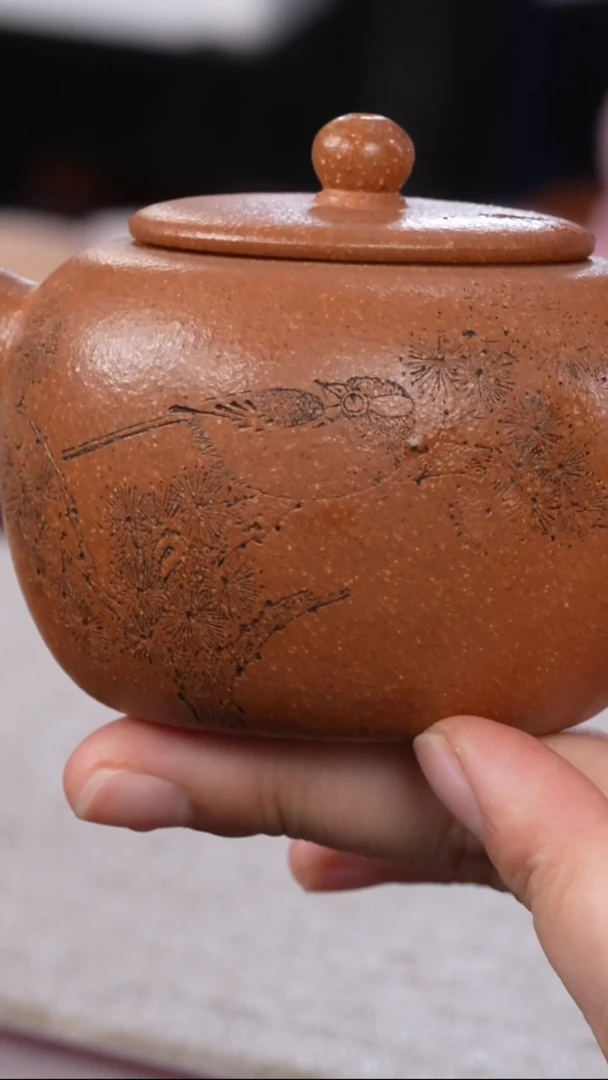 紫砂供春道婷婷紫砂46