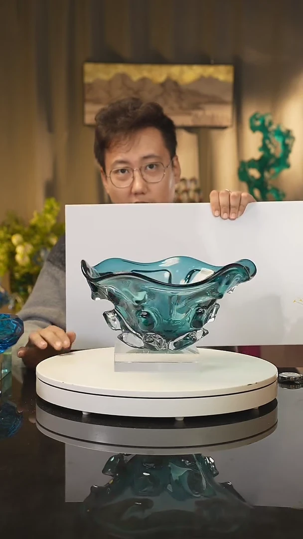 【闪购商品】雅致水晶琉璃 摆件 花器 果盘 茶酒具