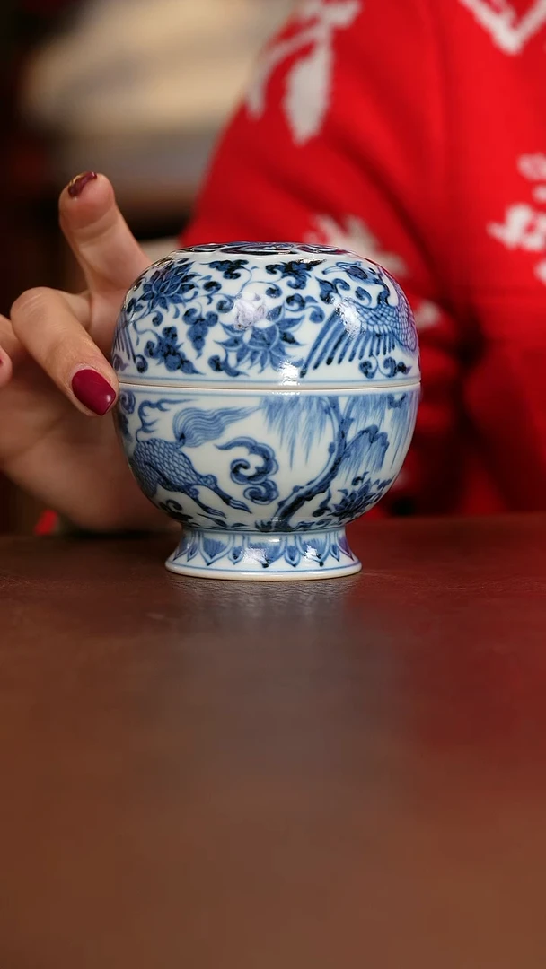 【闪购商品】元青花麒麟追风香炉