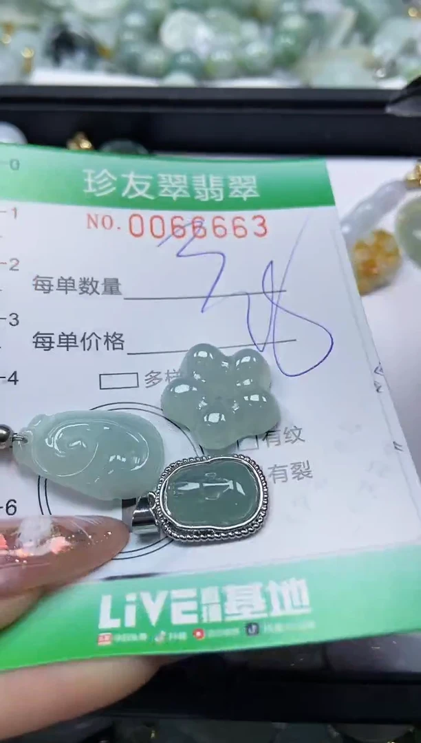 【闪购商品】翡翠颈饰未镶嵌闪购0066663