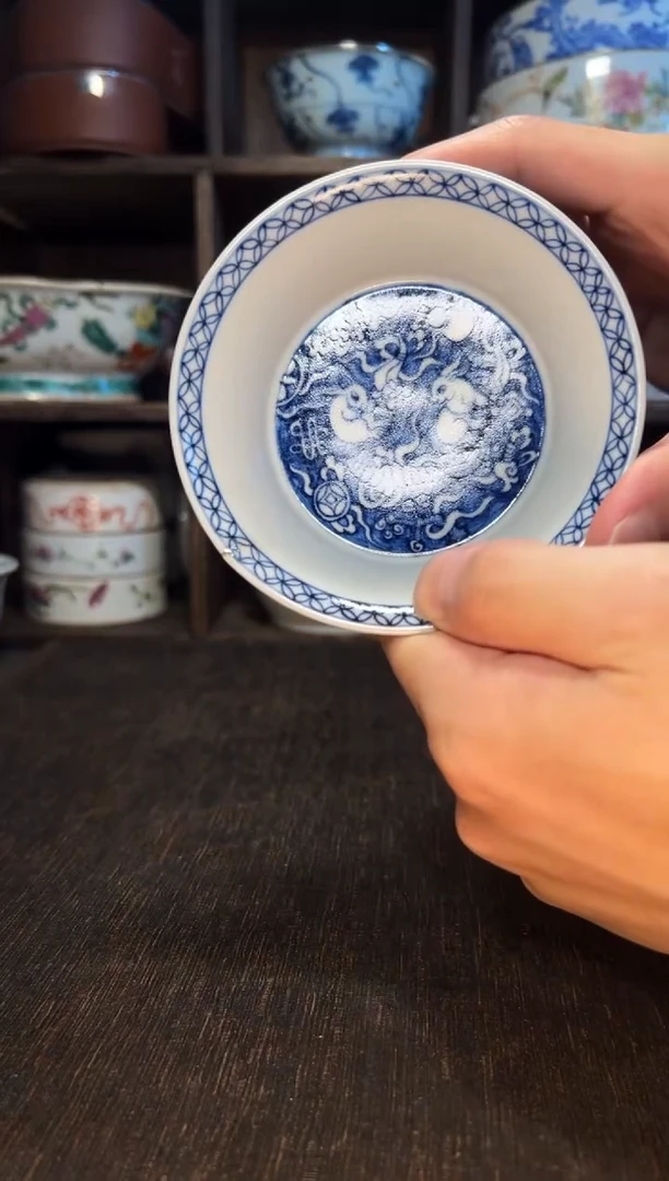 青花小碗 普洱杯