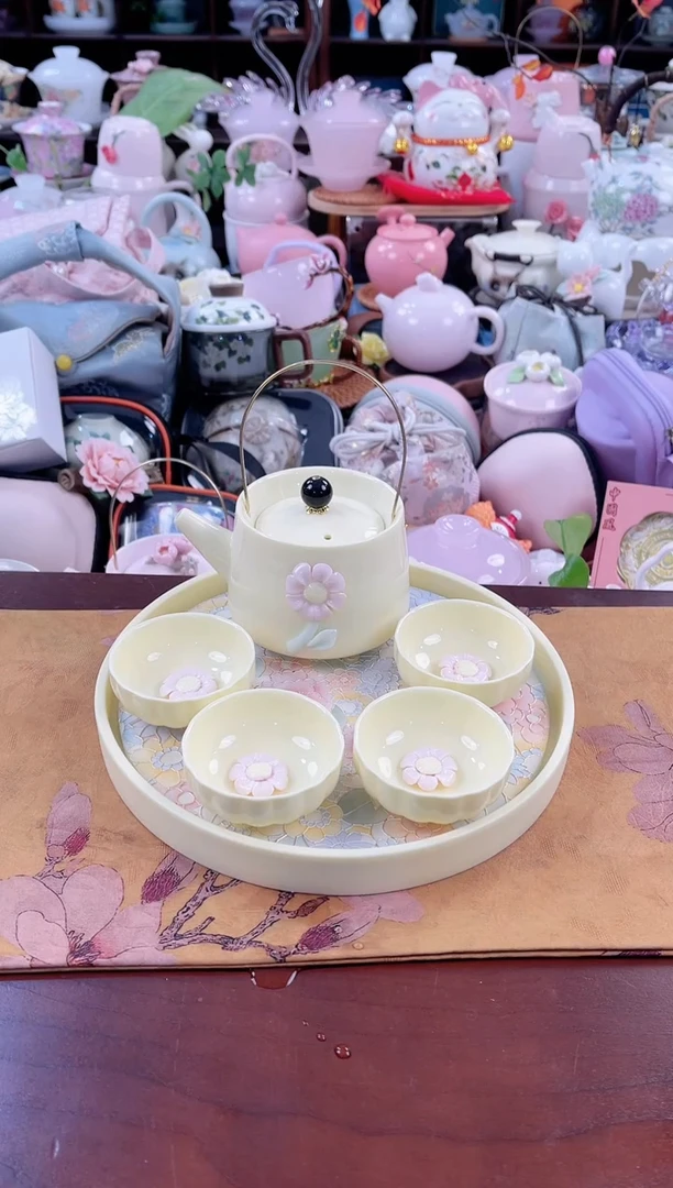 【闪购商品】瓷片茶具：库存仅剩1件