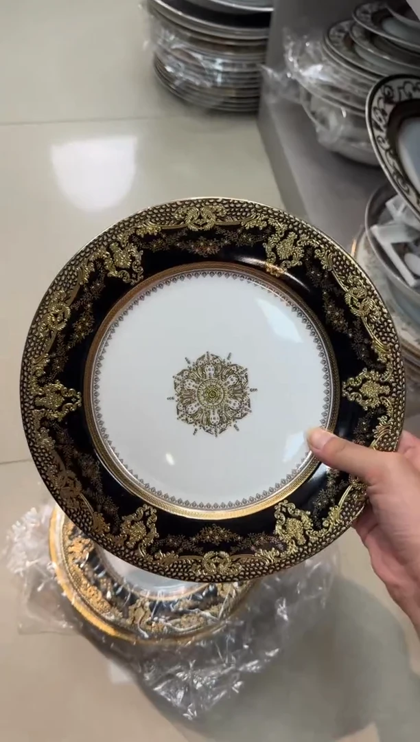 【闪购商品】瓷片9英寸平盘福利款 4个