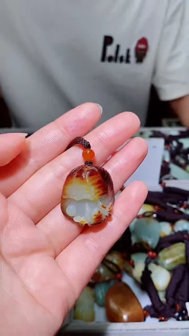 和田玉合金颈饰1