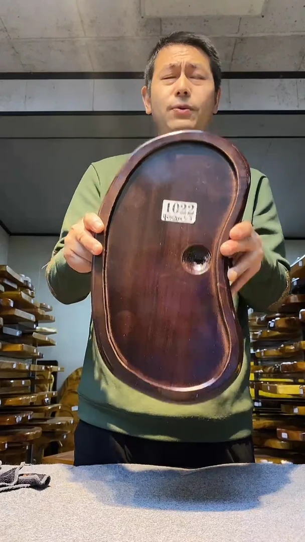 实木茶盘 一物一拍(不含配件）