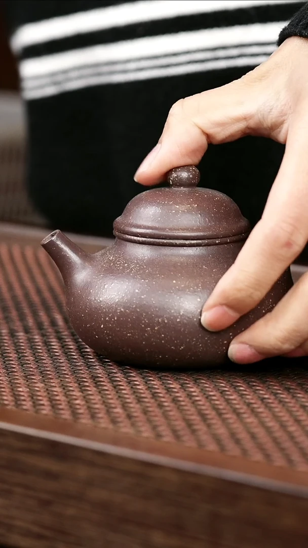 茶壶紫砂粗砂底槽清容天