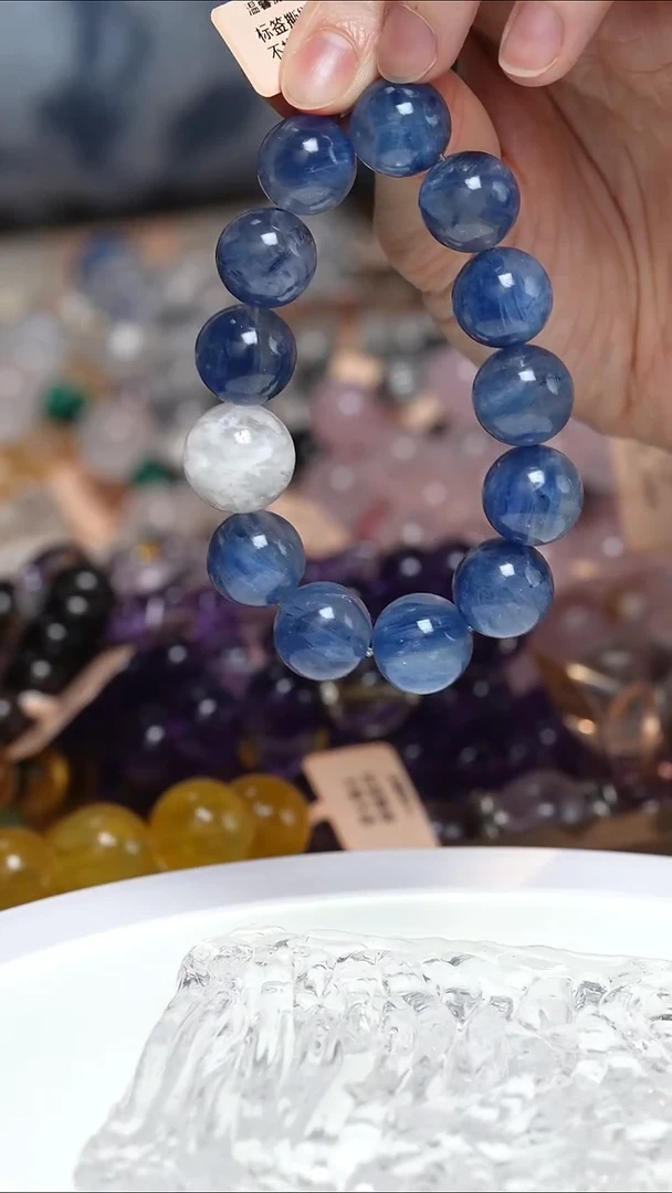 未镶嵌蓝晶石手串蓝晶石手串·YY0025NOV764L088
