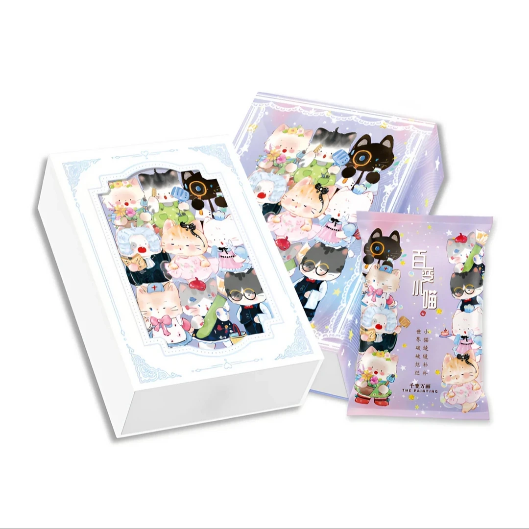 【平拆/拆盒】正版千变万画X百变小喵第三弹收藏卡潮玩盲盒卡牌