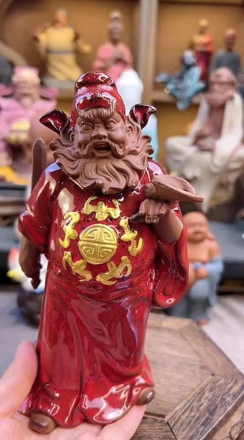 紫砂茶宠器闵茶宠摆件