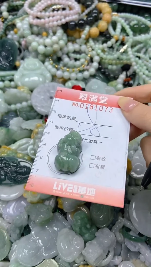 颈饰未镶嵌翡翠闪购0181073