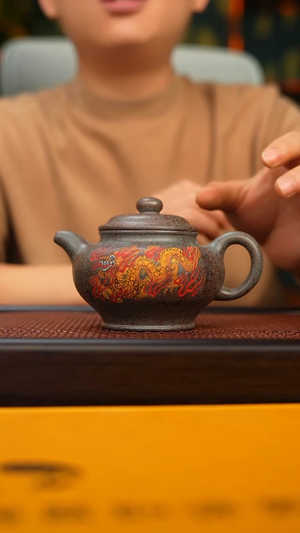 茶壶紫砂原矿紫砂手工茶壶