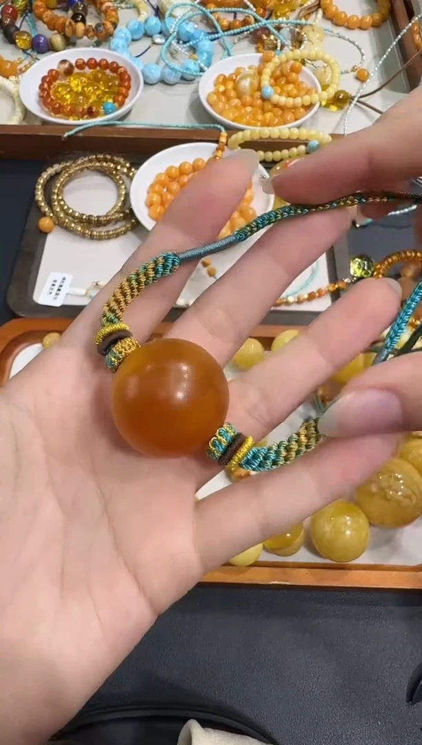 琥珀颈饰未镶嵌X0916-1195-261