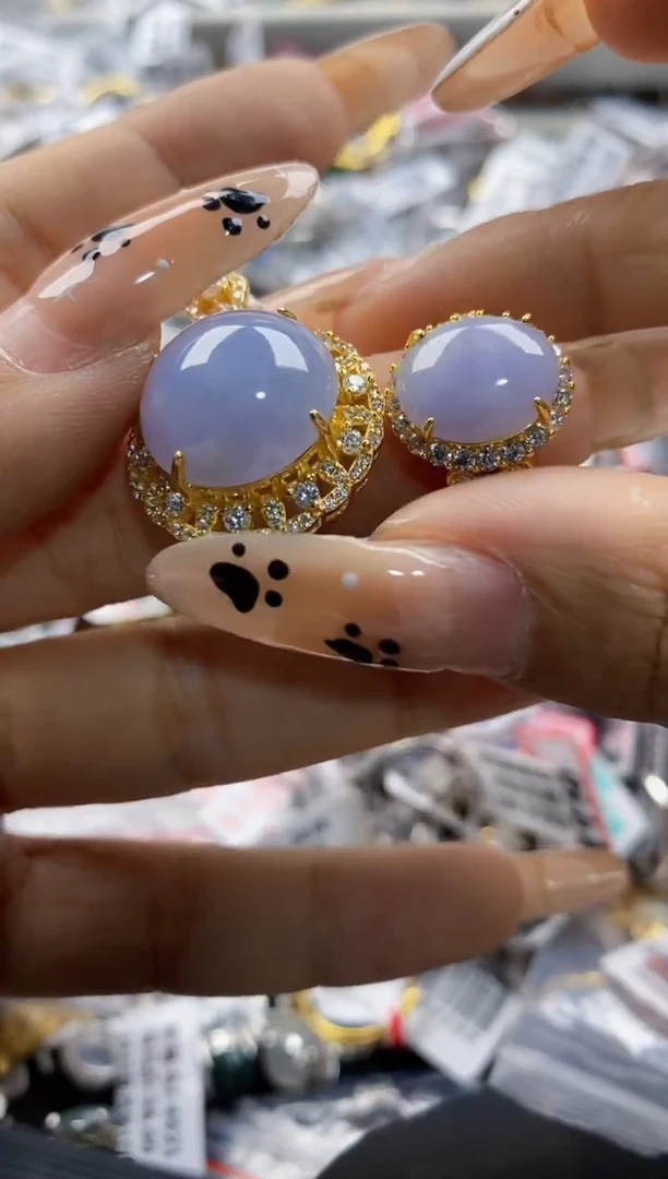 翡翠戒指银S925镶嵌777777   7