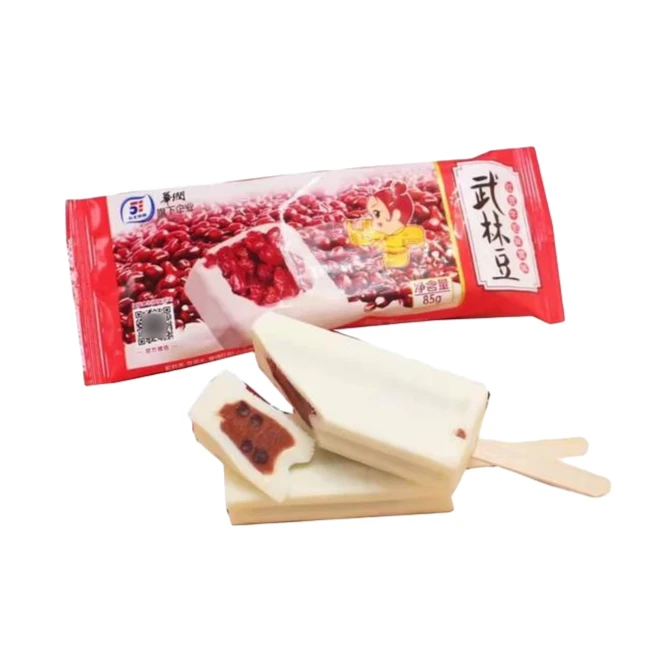 五丰 武林豆雪糕红豆牛奶味 75g