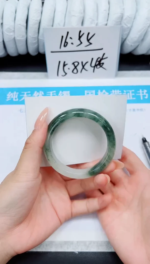 未镶嵌手镯石英质玉A258-52`53