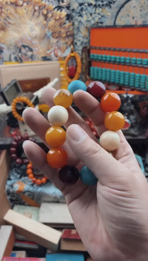 未镶嵌蜜蜡裸石宗起祥瑞直播推荐23