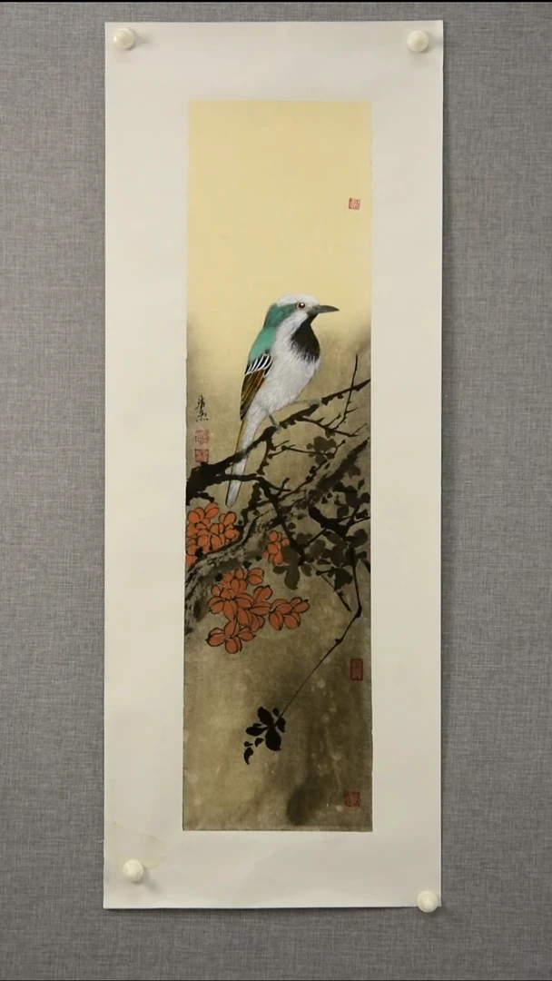 国画曲老师-花鸟-1平尺-07