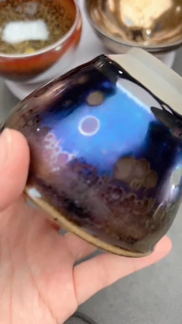 【闪购商品】茶盏477微瑕建盏建盏