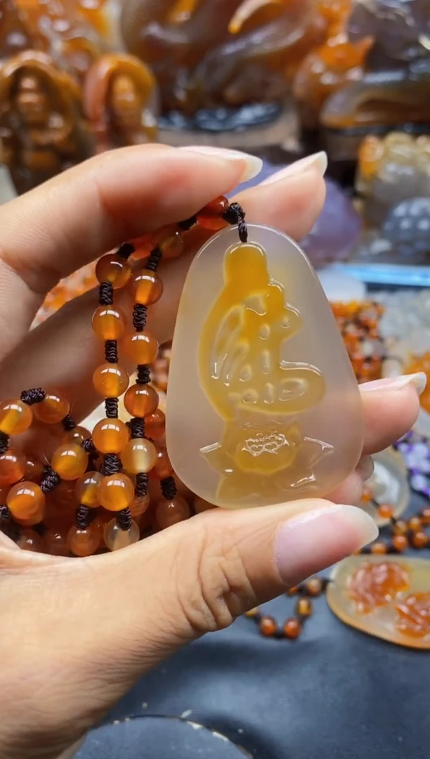 玛瑙/玉髓颈饰未镶嵌ll