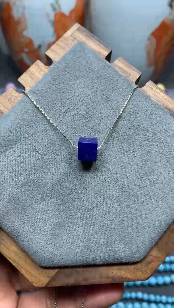 【闪购商品】青金石颈饰未镶嵌W49（随机性发货只发一单）