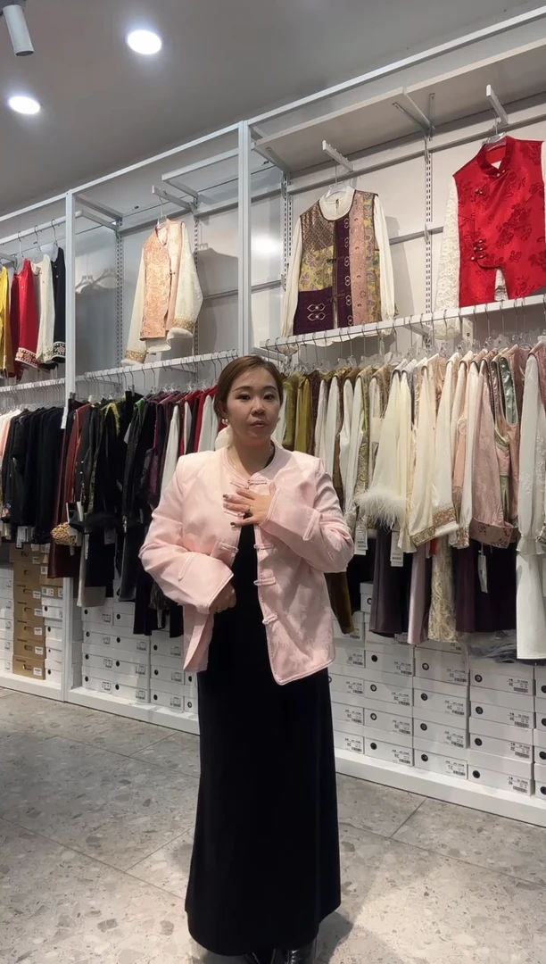 2439国风外套粉色