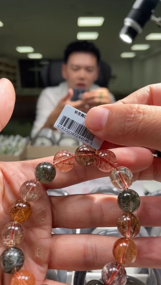 水晶手串未镶嵌张*4546