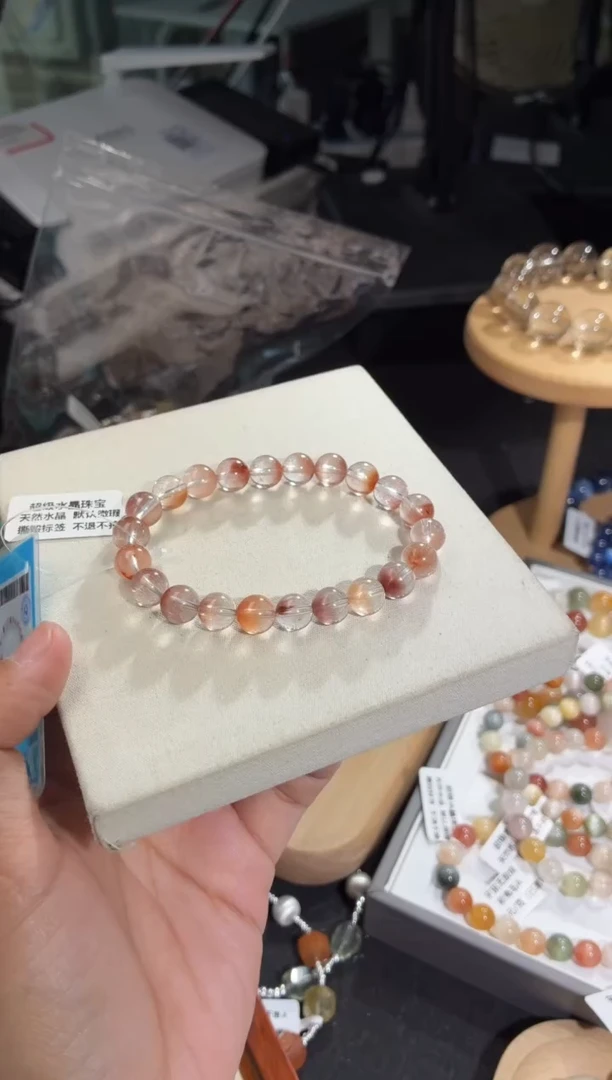 未镶嵌手链水晶107号多样性发一Q8+
