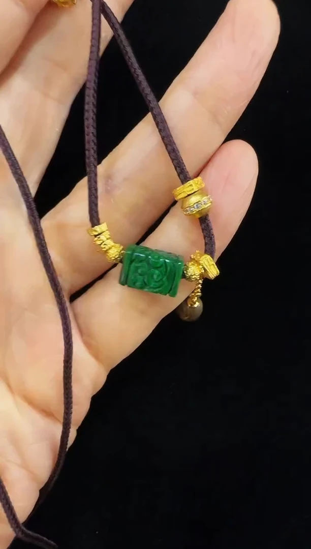 颈饰未镶嵌翡翠国风