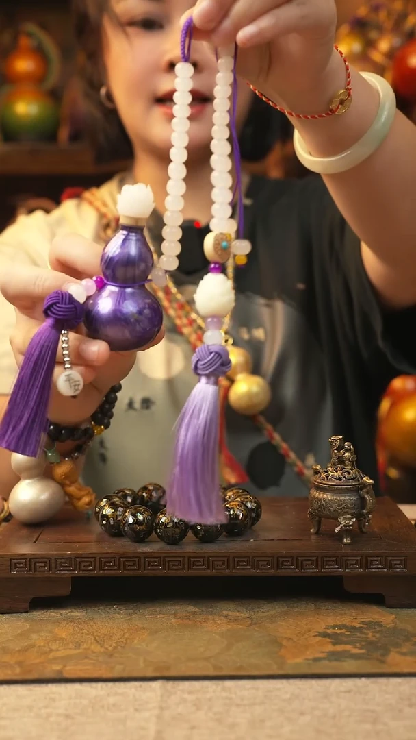 447大漆一物一拍记葫堂出品【不带手串】