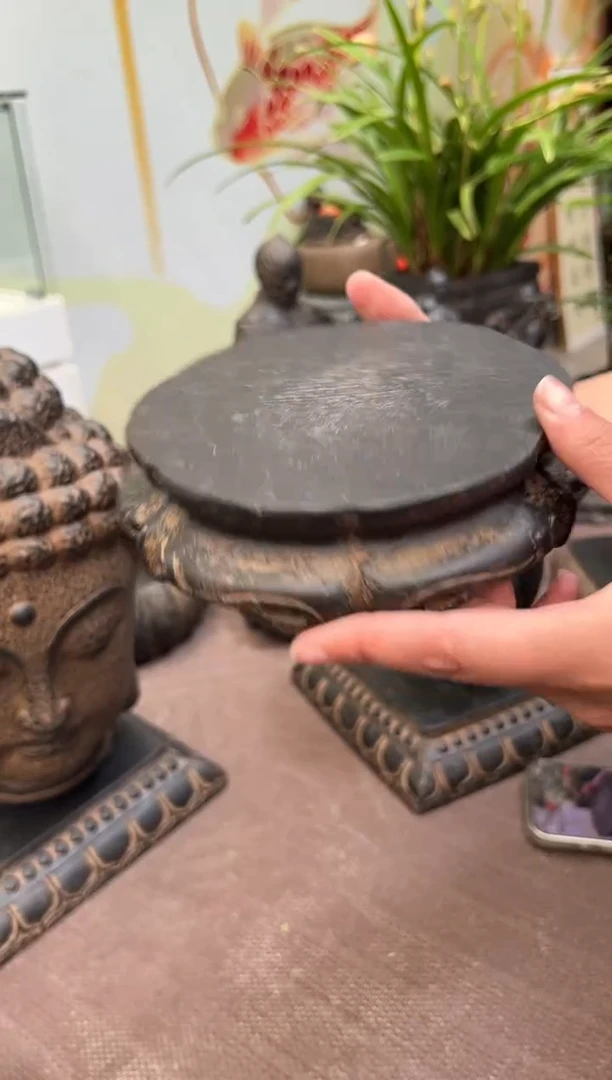 陶土【火山泥】金箍坛底座