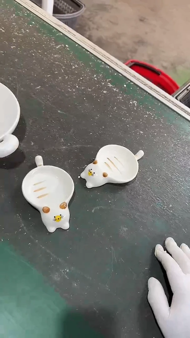 陶瓷2个味碟 微瑕凑满20元包邮