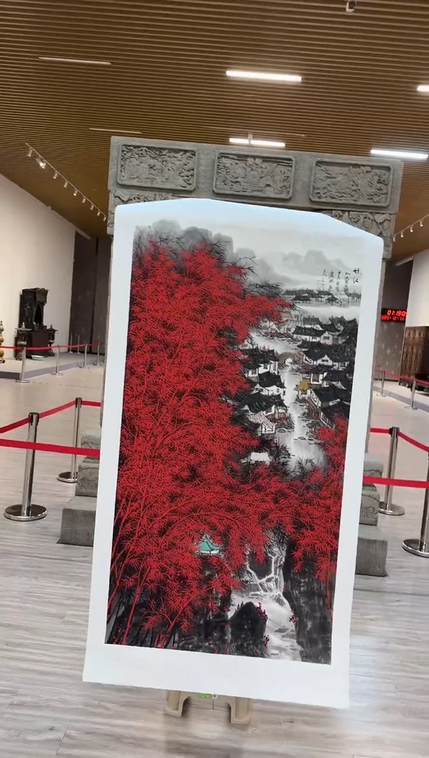 国画53赵隆轩美术馆李庆兴老师作品